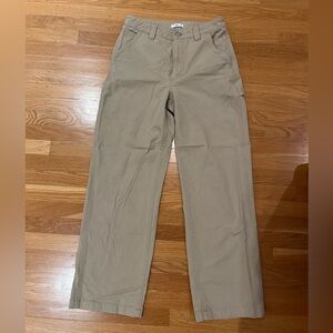TNA tan cargo pants, size 4